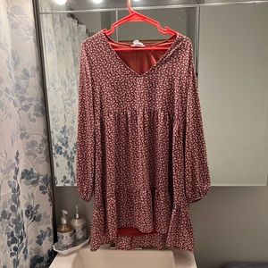 Sadie & Sage (Dry Goods) Burnt Orange/Rusty colored dress